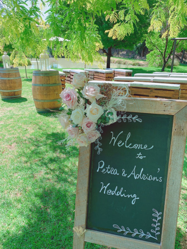Vintage chalk board